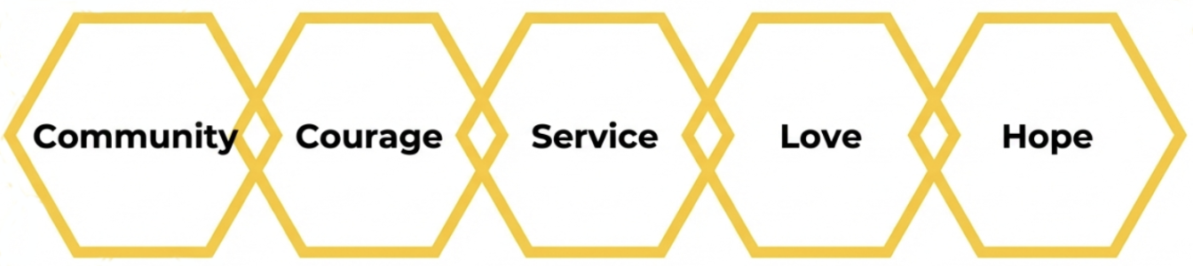 Bee the Hope vision statement artwork
